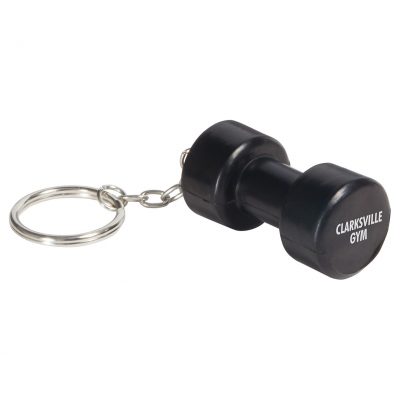 Dumbbell Stress Reliever Key Chain