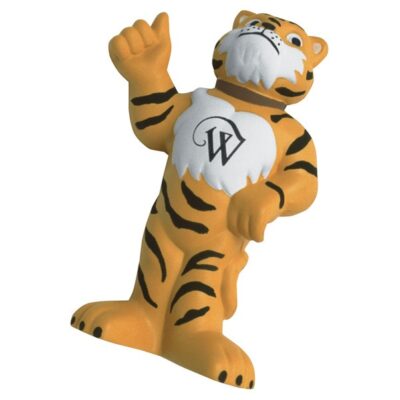 Thumbs Up Tiger Mascot Stress Reliever