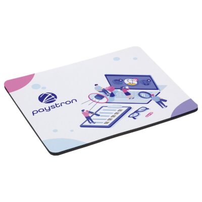 Accent Dye Sublimated Mouse Pad with Antimicrobial Additive
